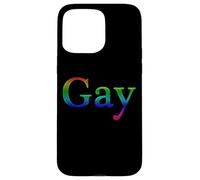 Carcasa para iPhone 15 Pro MAX Los Derechos de los homosexuales legalizan el Matrimonio Gay LGBTQIA Bandera del Orgullo Gay