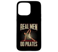 Carcasa para iPhone 15 Pro MAX Los Hombres de Verdad Hacen Pilates