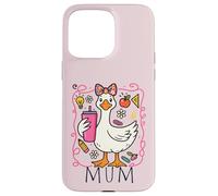 Carcasa para iPhone 15 Pro MAX Love Silly Family Crew Best Mothers Day Goose CEO Busy Mum