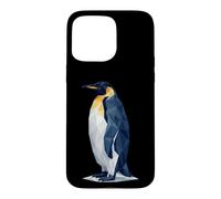 Carcasa para iPhone 15 Pro MAX Low Poly Emperor Penguins Geometric Art