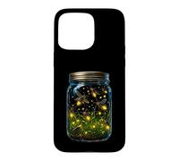 Carcasa para iPhone 15 Pro MAX Luciérnagas En Tarro Lindo Relámpago Insectos Noche Brillante