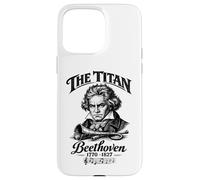 Carcasa para iPhone 15 Pro MAX Ludwig Van Beethoven El Titán Música Clásica