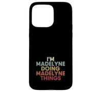Carcasa para iPhone 15 Pro MAX Madelyne Name Madelyne Personalized Name First Given