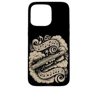 Carcasa para iPhone 15 Pro MAX Magical Flute Surrounded by Clouds and Music
