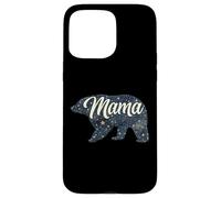 Carcasa para iPhone 15 Pro MAX Mama Bear Celestial Print Pattern Stars Astronomía Astrología