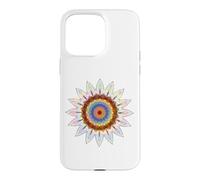 Carcasa para iPhone 15 Pro MAX Mandala Geometría Sagrada Prana Arte Yoga Mantra Om Bueno