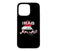 Carcasa para iPhone 15 Pro MAX Mapa de Bandera de Irak Vintage para Amantes iraquíes 2026 Hombres, Mujeres y niños