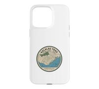 Carcasa para iPhone 15 Pro MAX Mapa topográfico de Kalalau-Trail-Kauai Hawái