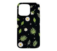 Carcasa para iPhone 15 Pro MAX Margarita Blanca Flores de jardín Nocturno Floral
