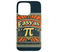 Carcasa para iPhone 15 Pro MAX Matemáticas Retro Tan fáciles como Pi