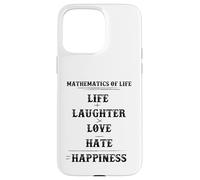 Carcasa para iPhone 15 Pro MAX Mathematics of Life Complex Equation Formula Math Lover Fun