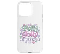 Carcasa para iPhone 15 Pro MAX Mattel - Polly Pocket Holidays - Polly Jolly Navidad Iconos