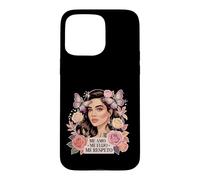 Carcasa para iPhone 15 Pro MAX Me Amo Elijo Respeto Auto Amor Español Dicho