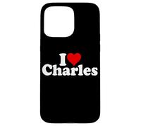 Carcasa para iPhone 15 Pro MAX ME Encanta Heart Charles Charlie Chuck