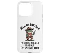 Carcasa para iPhone 15 Pro MAX Me No Problemo Narrator But It Was All Problemo Funny Frog