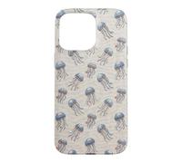 Carcasa para iPhone 15 Pro MAX Medusa Océano Animal Vida Marina Vintage