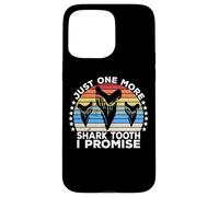 Carcasa para iPhone 15 Pro MAX Megalodon Fossil Teeth Just One More Shark Tooth Geologist