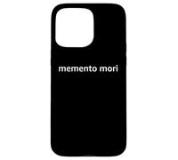 Carcasa para iPhone 15 Pro MAX Memento Mori | Recuerda tu mortalidad | Dark Reminder