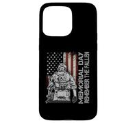 Carcasa para iPhone 15 Pro MAX Memorial Day Remember The Fallen Veteran Militar Vintage