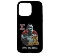 Carcasa para iPhone 15 Pro MAX Mercancía Oficial de John Lee Hooker Jazz Icon - Canta el Blues