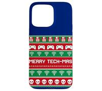 Carcasa para iPhone 15 Pro MAX Merry Tech-Mas Disquete WiFi Videojuegos