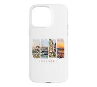 Carcasa para iPhone 15 Pro MAX Mezquitas de Turquía, Bósforo y bazares - Vacaciones Estambul