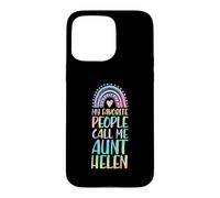 Carcasa para iPhone 15 Pro MAX Mi Gente Favorita me Llama tía Helen Nombre Tía