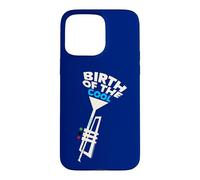 Carcasa para iPhone 15 Pro MAX Miles Davis Nacimiento de la Trompeta Geométrica Fresca