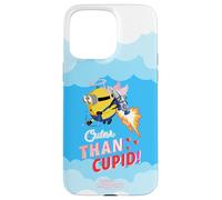 Carcasa para iPhone 15 Pro MAX Minions Cuter Than Cupid