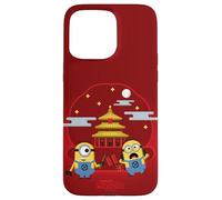 Carcasa para iPhone 15 Pro MAX Minions Lunar New Year Fireworks Fun