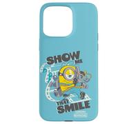 Carcasa para iPhone 15 Pro MAX Minions & Monsters James Show Me That Smile