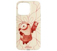 Carcasa para iPhone 15 Pro MAX Minions Stuart Lunar New Year Blossoms