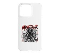 Carcasa para iPhone 15 Pro MAX Minotauro Laberinto de Sangre Monstruo Griego Antiguo