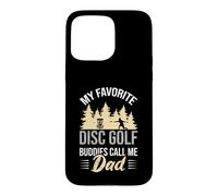 Carcasa para iPhone 15 Pro MAX Mis Amigos Favoritos de Golf de Disco me Llaman papá