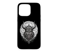 Carcasa para iPhone 15 Pro MAX Mitología de Odin Valhalla Thor del Guerrero Vikingo nórdico