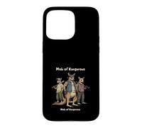 Carcasa para iPhone 15 Pro MAX Mob de Canguros Banda Callejera Animal Gracioso
