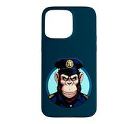 Carcasa para iPhone 15 Pro MAX Mono de policía