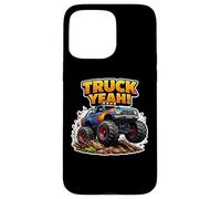 Carcasa para iPhone 15 Pro MAX Monster Truck Yeah Funny Pun Wordplay Fan Lover Evento Cita