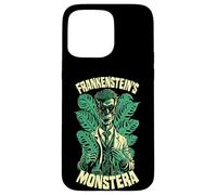 Carcasa para iPhone 15 Pro MAX Monstera, un Jardinero Divertido de Frankenstein, Amante de Las Plantas de Halloween