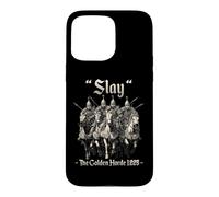 Carcasa para iPhone 15 Pro MAX Motivo del Humor de la Horda Dorada Guerrero Jinete del