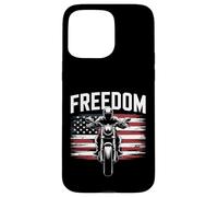 Carcasa para iPhone 15 Pro MAX Motocicleta Freedom Rider