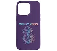 Carcasa para iPhone 15 Pro MAX Mount Hood Oregon Recogimiento de Hongos | Monte Hood O Micología