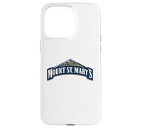 Carcasa para iPhone 15 Pro MAX Mount St. Mary's University Mountaineers Logo