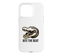 Carcasa para iPhone 15 Pro MAX Muerde el Ritmo Hip Hop Gráfico Rapero Old School