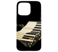 Carcasa para iPhone 15 Pro MAX Música para Piano Banco para pianistas