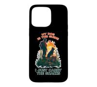 Carcasa para iPhone 15 Pro MAX MY Dog IS The Guide I Just Carry The Snacks