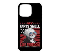 Carcasa para iPhone 15 Pro MAX My Farts Smell Like Freedom 4th of July George Washington