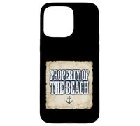 Carcasa para iPhone 15 Pro MAX My Heart Belongs to The Ocean Anchor Graphic