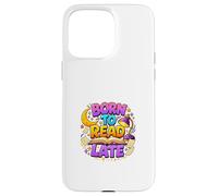 Carcasa para iPhone 15 Pro MAX Nacido para Leer Late Night Book Lover Mood