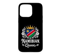 Carcasa para iPhone 15 Pro MAX Namibian Queen Namibia Flag Proud Namibian Woman